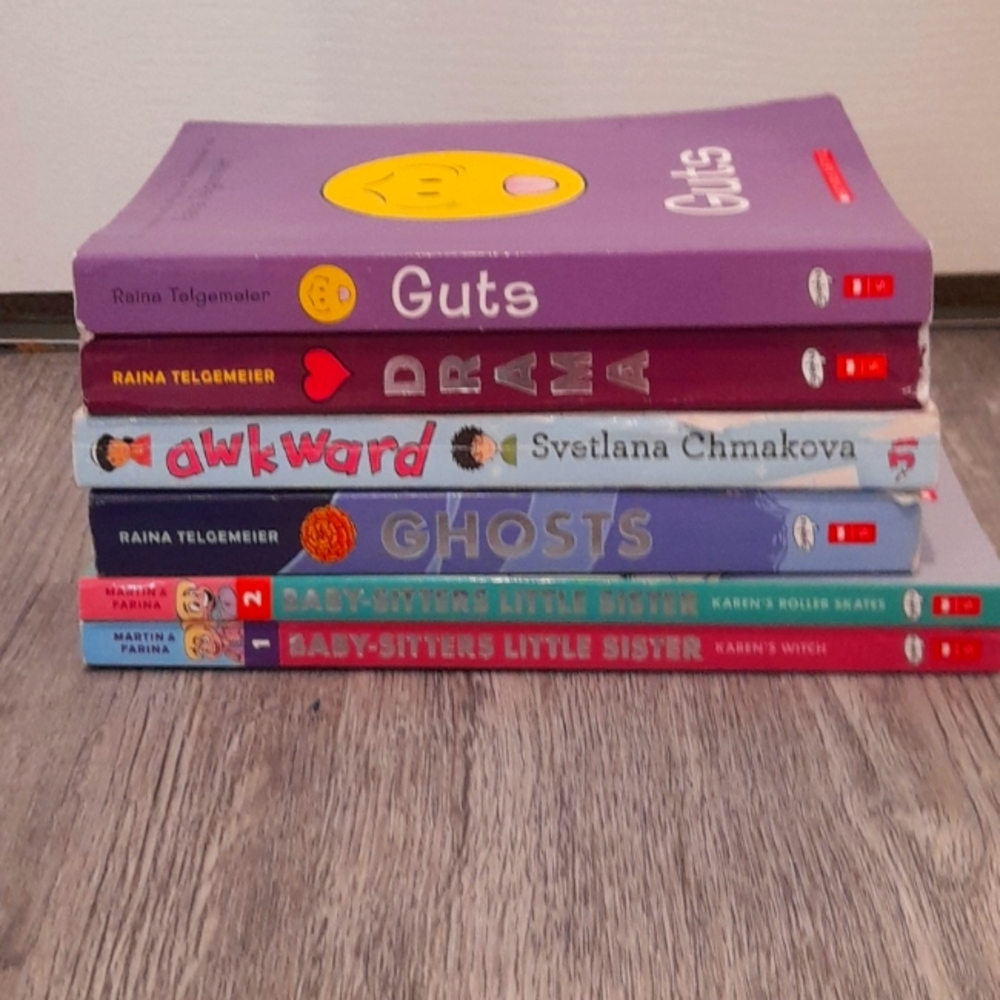 6 graphic novels for pre teens